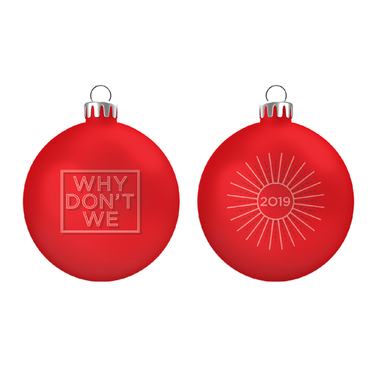 Red Holiday Ornament