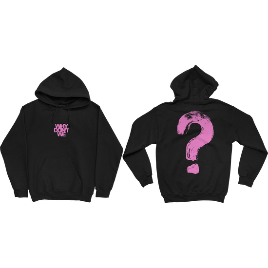 Logo Pink Type Hoodie